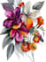 draw botanical illustrations of flowers, plants,