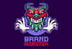 do illustrations style mythical beasts monsters fantasy logo