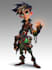 design 2d game character illustration