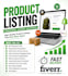 write high converting ecommerce product listing