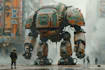 draw high quality mecha concepts