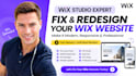 fix wix studio redesign wix studio design wix studio website mobile responsive