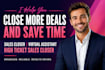 be your virtual assistant sales closer high ticket sales closer