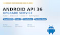 upgrade your flutter app to android API 36 sdk 16 and gradle 9