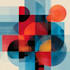 create abstract geometric digital art