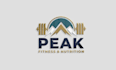 design existing gym peak logo