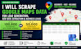 scrape google map data for lead generation, b2b data extraction
