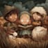 illustrate a childrens book series with magical art