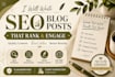 write SEO blog posts that drive traffic
