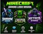 create custom minecraft skins and minecraft gaming logo design