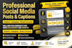 write engaging social media posts and captions