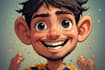 draw funny cartoon character, caricature art