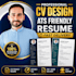 write an ats friendly resume CV and cover letter