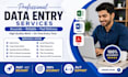 provide fast and accurate data entry services