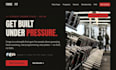 build a modern responsive landing page using HTML CSS