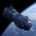 design a sci fi spaceship art