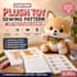 create a custom plush toy sewing pattern for your plushie design