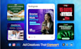 do social media design, facebook ad creative, instagram post or meta ads design