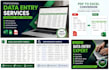 do excel data entry operator