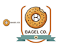 design unique bagel logo