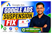 fix google ads suspension policy violation and circumventing systems