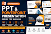 design professional PPT, powerpoint presentation for business