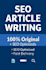 write SEO articles and english urdu voice over