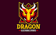 do custom professional dragon logo dungeons and monster
