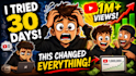 design high CTR youtube thumbnails