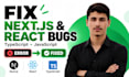 fix nextjs react and typescript bugs