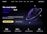 design a 3d animated interactive hero section using spline