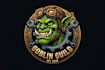 do amazing war craft goblin mascot logo design