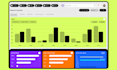 design a modern saas dashboard UI in figma
