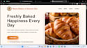 design a modern restaurant, cafe or bakery website