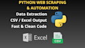 write a python script for web scraping, automation, or data extraction