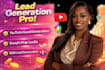 do targeted b2b lead generation from google maps, youtube and web research