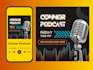 create professional podcast logo design