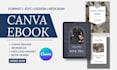 design or redesign a custom canva ebook workbook lead magnet
