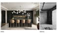 design a luxury kitchen with 3d renders and floor plans