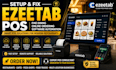 setup restaurant ezeetab pos fix fine dining online ordering software automation