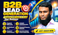 do targeted b2b lead generation and email list building