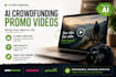 create cinematic ai crowdfunding kickstarter fundraising video