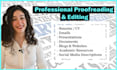 professionally proofread your english document or resume