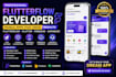 be a flutterflow mobile app developer with firebase, supabase API integration