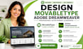 design movabletype website adobe dreamweaver website redesign responsive website