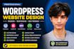 design redesign copy clone wordpress website development, business website