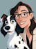 do a cartoon portrait in disney cartoon