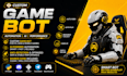 develop custom ai game bot, game automation, python bot, pc, macro, script, web
