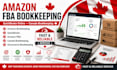 manage amazon bookkeeping quickbooks amazon fba bookkeeping canada