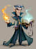 draw 2d game character illustration